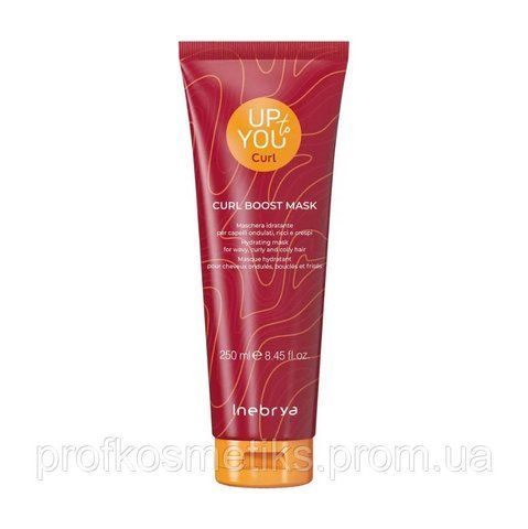 Маска для кучерявого волосся і кудрявого методу Inebrya Up To You Сurl Boost Mask, 250 мл 135111285 фото