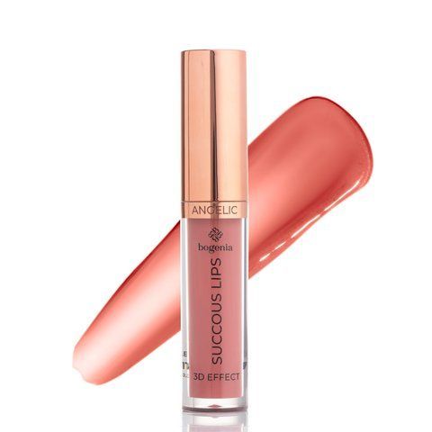 Блиск для губ "Succous Lips Angelic 3D effect "Bogenia" BG711 №004 Elegy 121369568 фото
