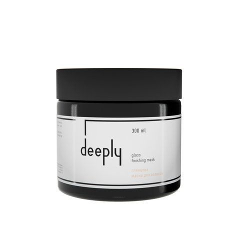 Глянцева маска для волосся deeply gloss finishing mask 300 мл 122331397 фото