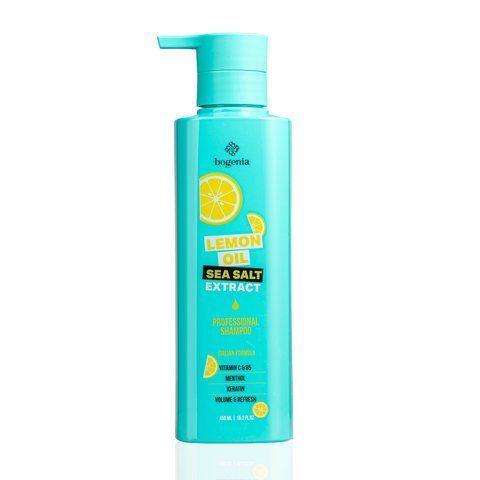 Шампунь для волосся Lemon Oil & Sea Salt Shampoo Bogenia BG440 №001 115466468 фото