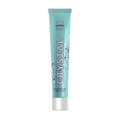 Крем-фарба для волосся Unic Professional Crystal Permanent Hair Color 10/1 Світлий блонд попелястий 100 мл 102874522 фото