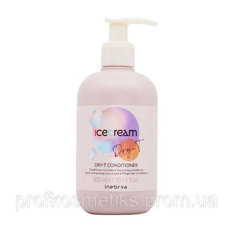 Кондиционер для сухих, вьющихся и окрашенных волос Inebrya Conditioner Dry-T, 300 мл New 127608499 фото