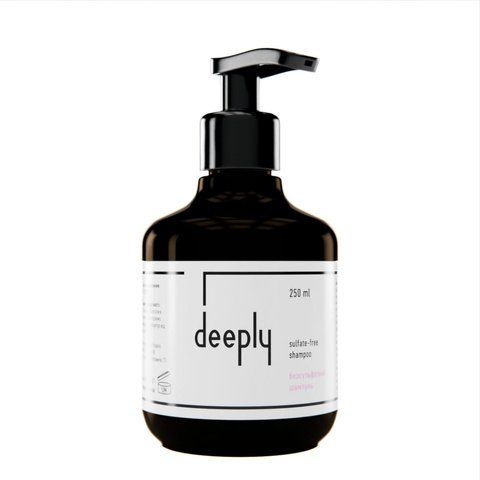 Бессульфатный шампунь deeply sulfate-free shampoo 250 мл 122344528 фото