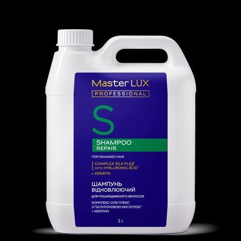 Шампунь відновлюючий для пошкодженого волосся REPAIR Master LUX (3000 мл) 90140906 фото