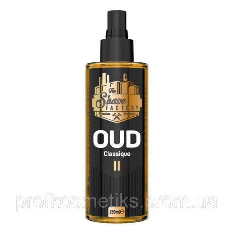Одеколон після гоління з розпилювачем Oud II Classique 250 мл The Shave Factory 138196516 фото