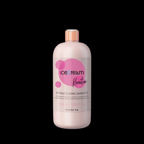 Шампунь відновлюючий з кератином Inebrya Keratin Restructuring Shampoo, 1000 New 116214781 фото