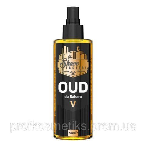 Одеколон після гоління з розпилювачем Oud V Sahara 250 мл The Shave Factory 138205624 фото