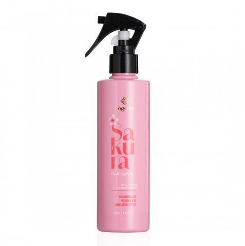 Термозахисний спрей для волосся Bogenia Sakura Hair Spray 250 мл 109729179 фото