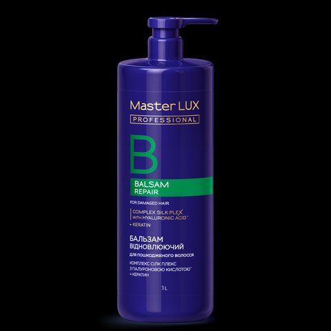 Бальзам відновлюючий для пошкодженого волосся REPAIR Master LUX (1000 мл) 89709935 фото