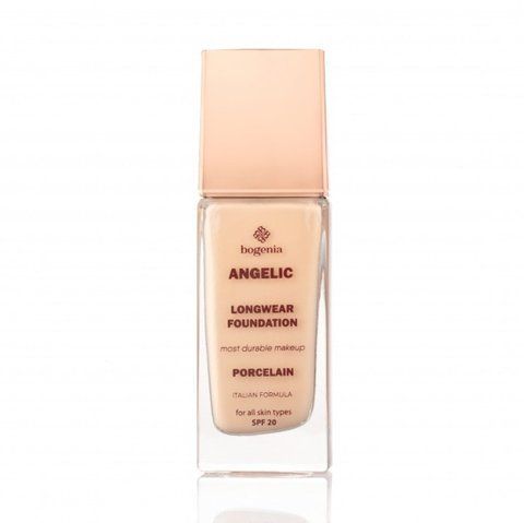 Тональна основа для вишукання Bogenia Angelic Longwear Foundation BG605, SPF20, 001 Porcelain, 30 мл 109731361 фото