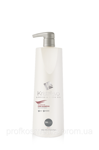 Питательный шампунь для поврежденных волос BBcos Kristal Evo Nourishing Hair Shampoo, 1000 мл 144435134 фото