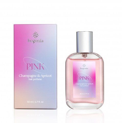 Парфуми для волосся Bogenia Pink Champagne&Apricot Hair Perfume 50 мл 109743471 фото