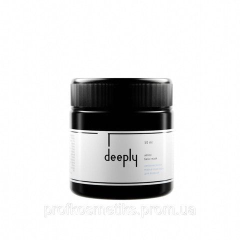 Амінокислотна маска-підкладка для волосся deeply amino basic mask 50 мл 125840351 фото