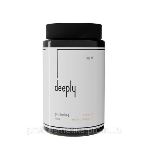 Глянцева маска для волосся deeply gloss finishing mask 1000 мл 125839894 фото