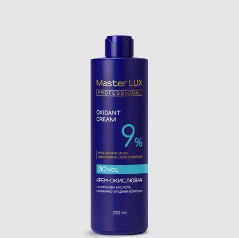 Крем-окислювач 9% Master LUX (250 мл) 90140834 фото